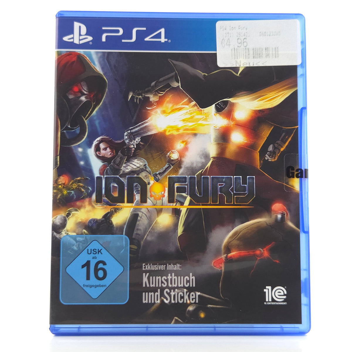 PlayStation 4 Spiel Ion Fury OVP PS4