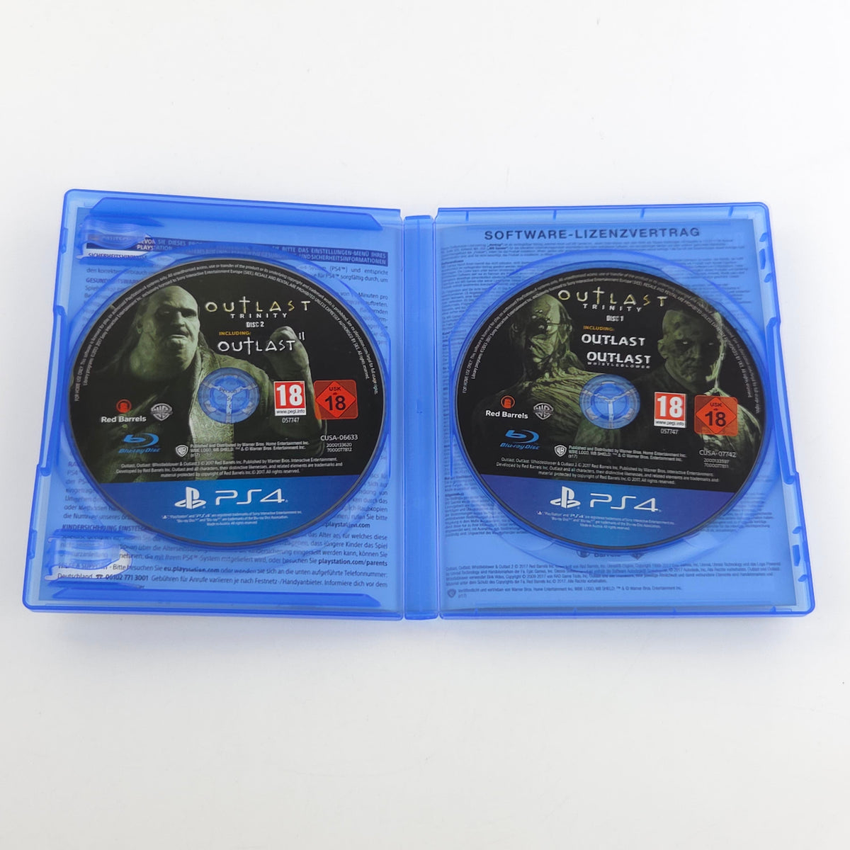 Sony Playstation 4 Spiel: Outlast Trinity - PS4 OVP (PAL DE USK18)