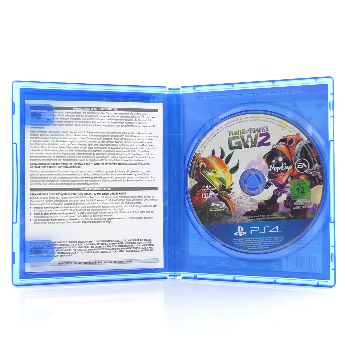 PlayStation 4 Spiel Plants vs Zombies GW2 OVP