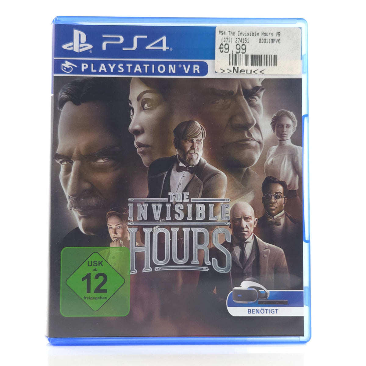 Playstation 4 Spiel The Invisible Hours VR OVP