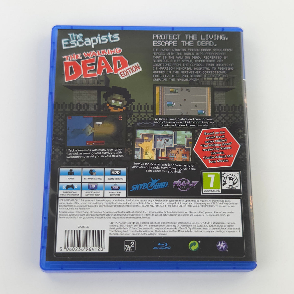 Sony Playstation 4: The Escapists The Walking Dead Edition - PS4 OVP (PAL)