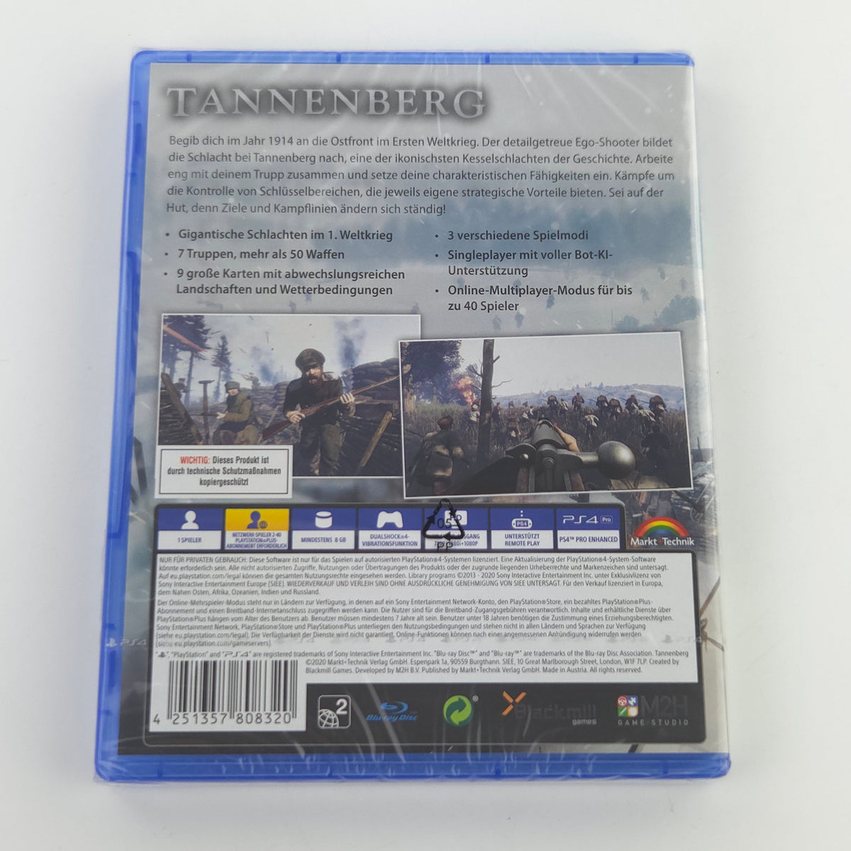 PlayStation 4 Spiel Tannenberg Neu OVP USK18