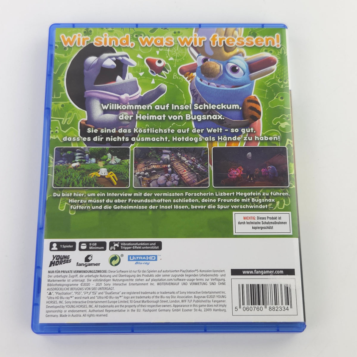 Sony Playstation 5 Spiel: Bugsnax - PS5 OVP Bluray CD (PAL DE)