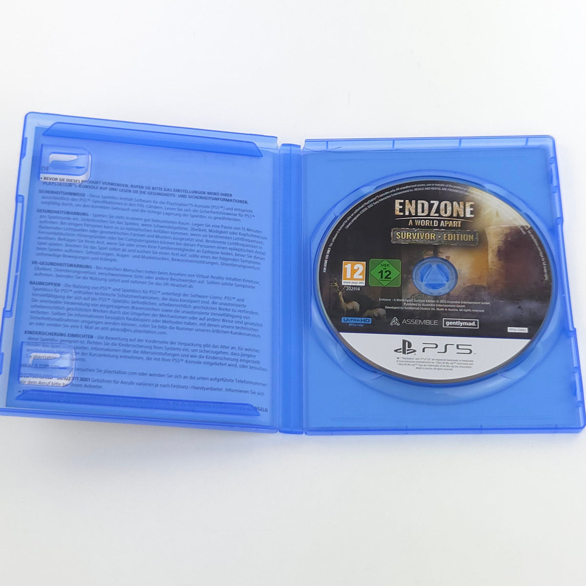 Sony Playstation 5 Spiel: Endzone A World Apart Survivor Edi- PS5 OVP (PAL DE)