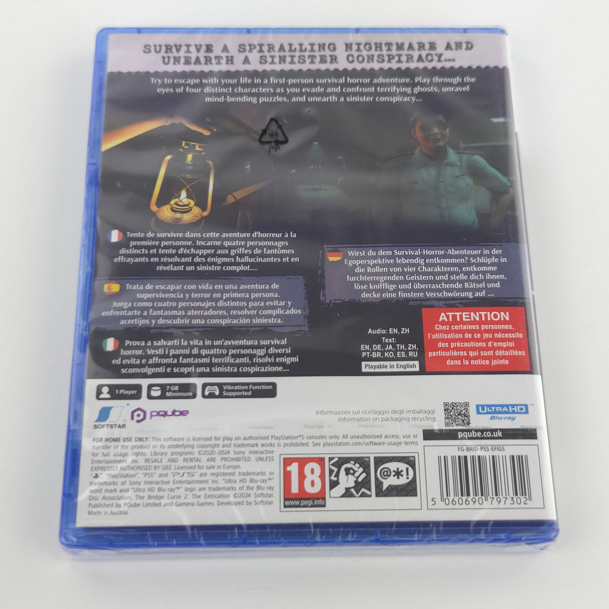 PlayStation 5 Spiel The Bridge Curse 2 OVP