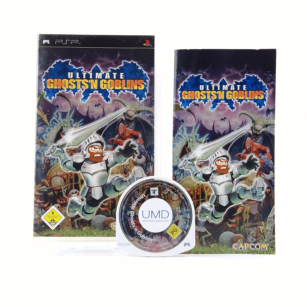 Playstation Portable Spiel – Ultimate Ghosts n Goblins OVP PAL