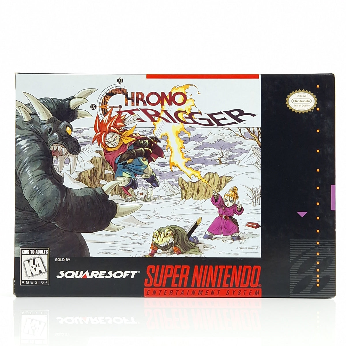 Super Nintendo Spiel – Chrono Trigger OVP Acryl Case SNES
