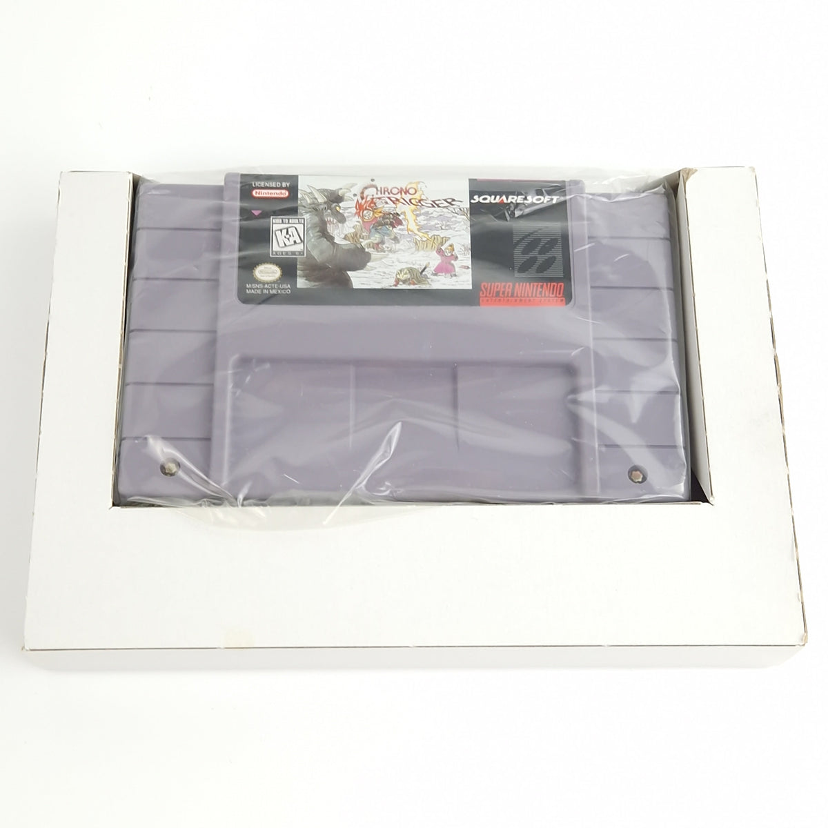 Super Nintendo Spiel – Chrono Trigger OVP Acryl Case SNES