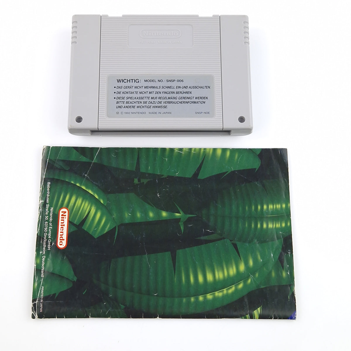 Super Nintendo Spiel – Donkey Kong Country 1 OVP PAL
