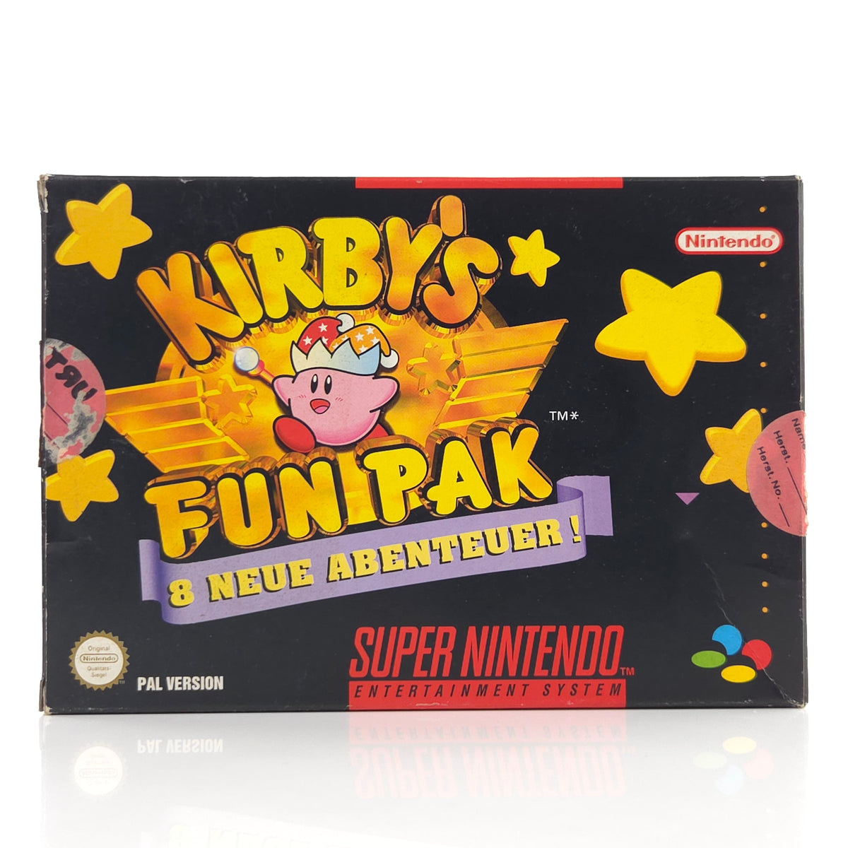 Super Nintendo Spiel Kirby´s Funpak SNES OVP PAL EUR