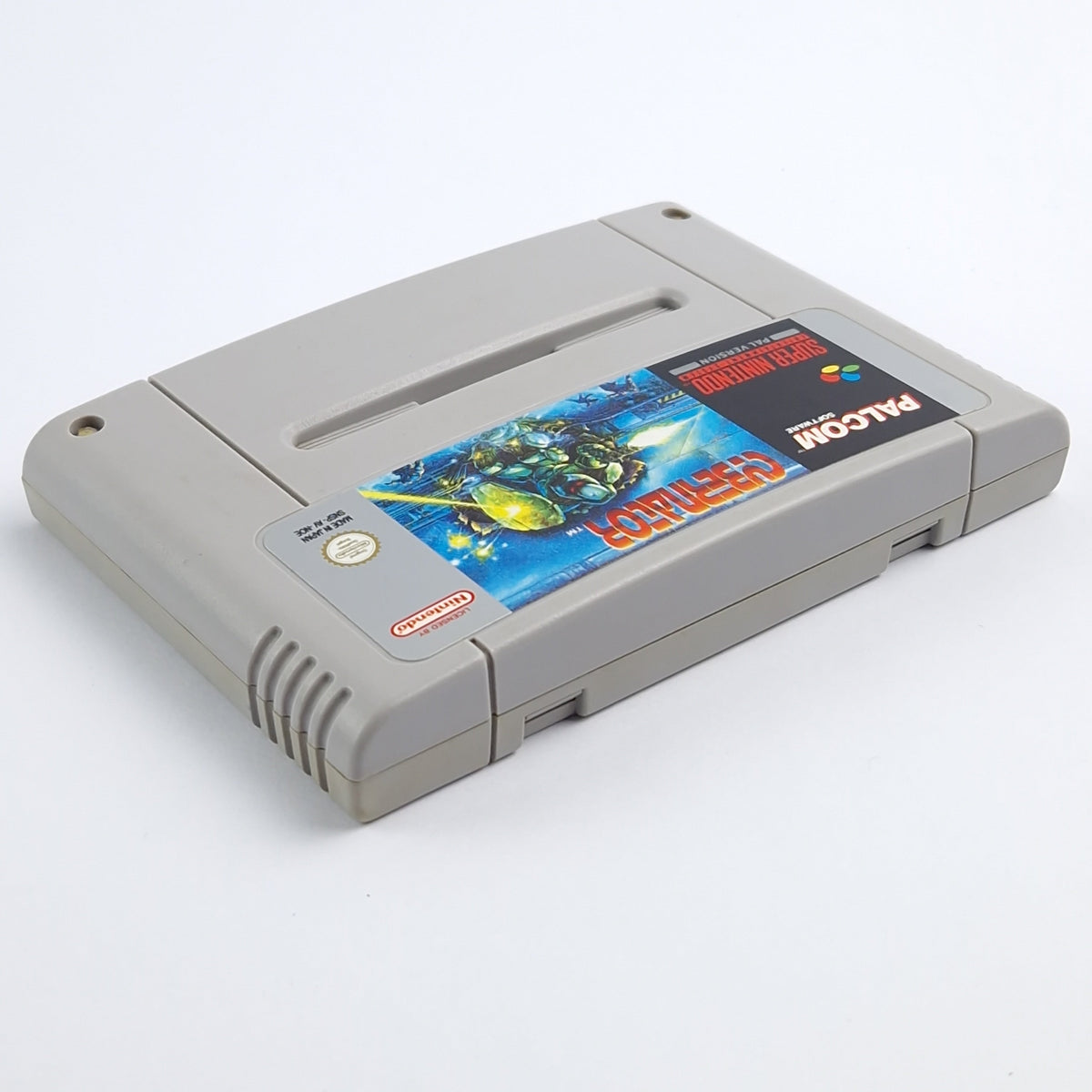 Super Nintendo SNES Spiel: Cybernator - Modul / Cartridge PAL Game