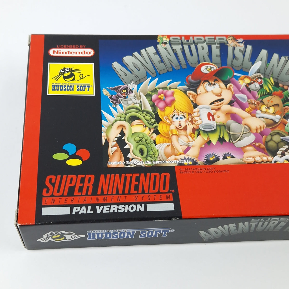 Super Nintendo Spiel – Super Adventure Island OVP CIB