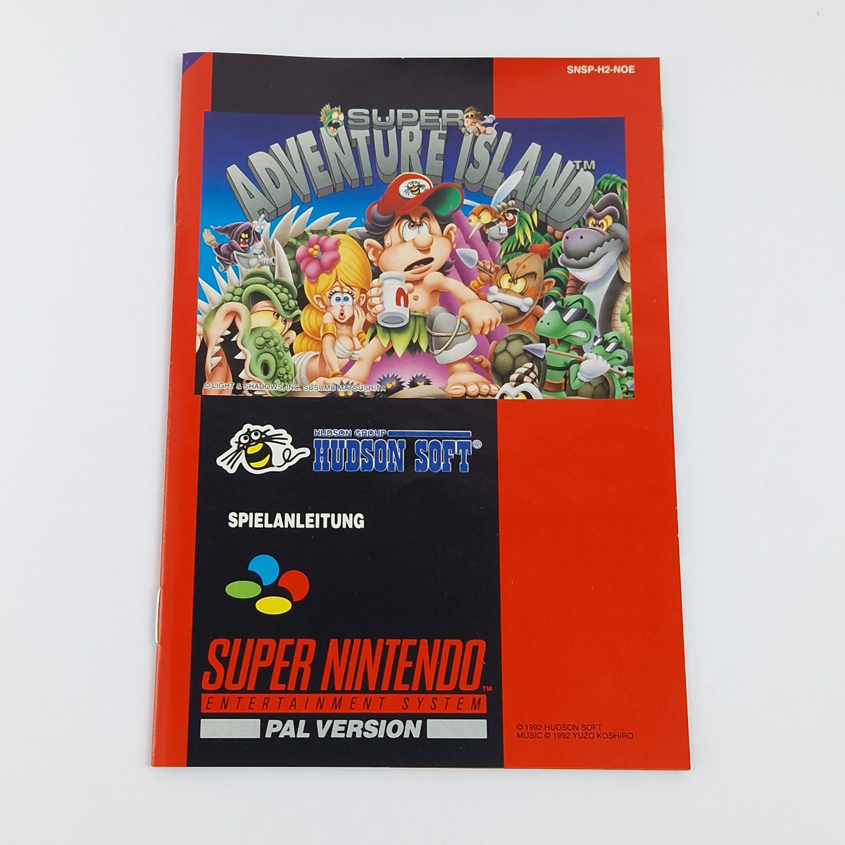 Super Nintendo Spiel – Super Adventure Island OVP CIB