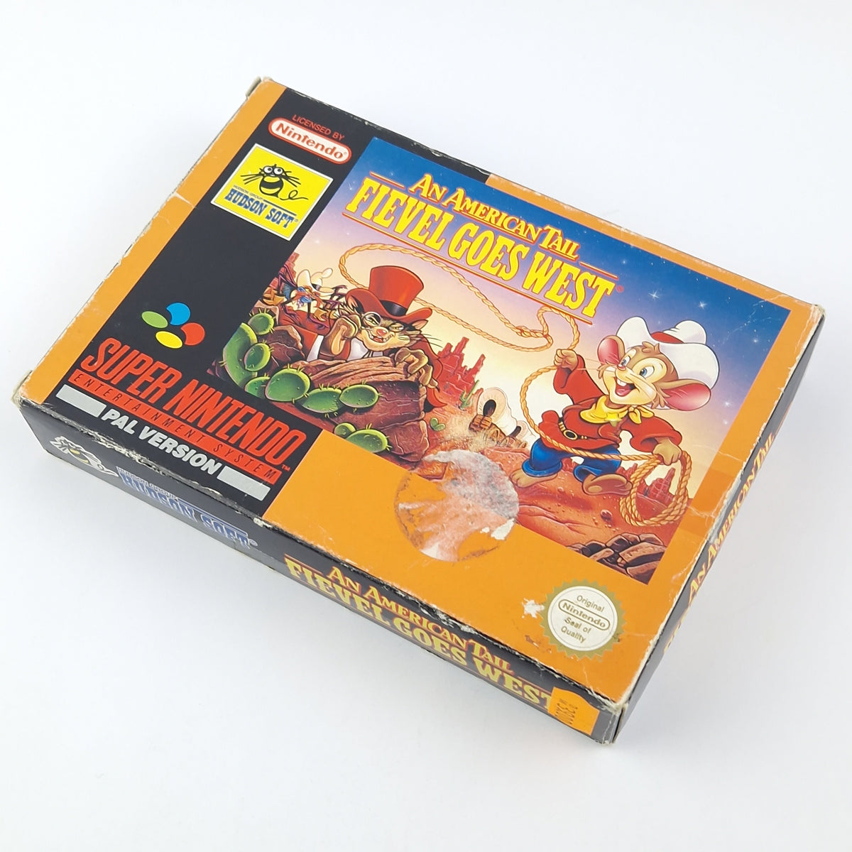 Super Nintendo Spiel – Fievel Goes West Modul OVP