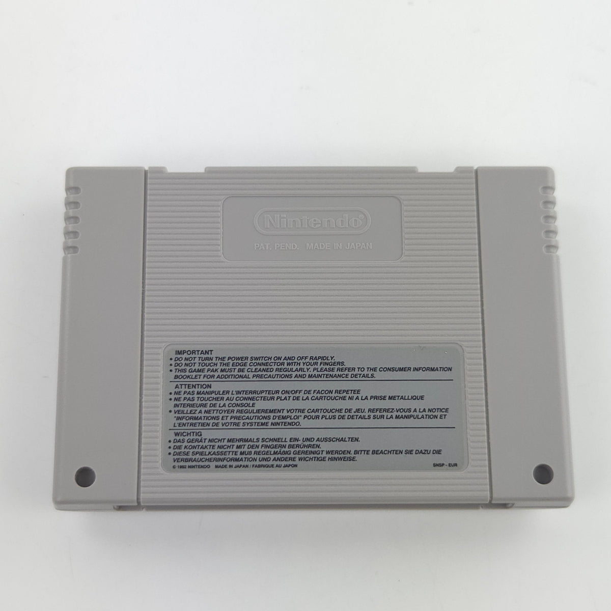 Super Nintendo Spiel Arkanoid SNES Modul PAL EUR