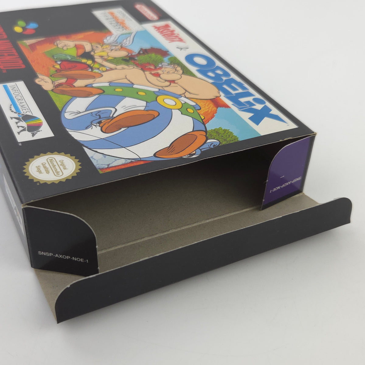Super Nintendo Spiel Asterix Obelix OVP PAL