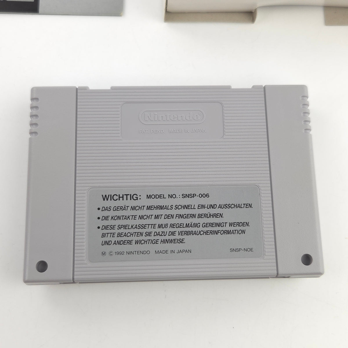 Super Nintendo Spiel Axelay CIB OVP