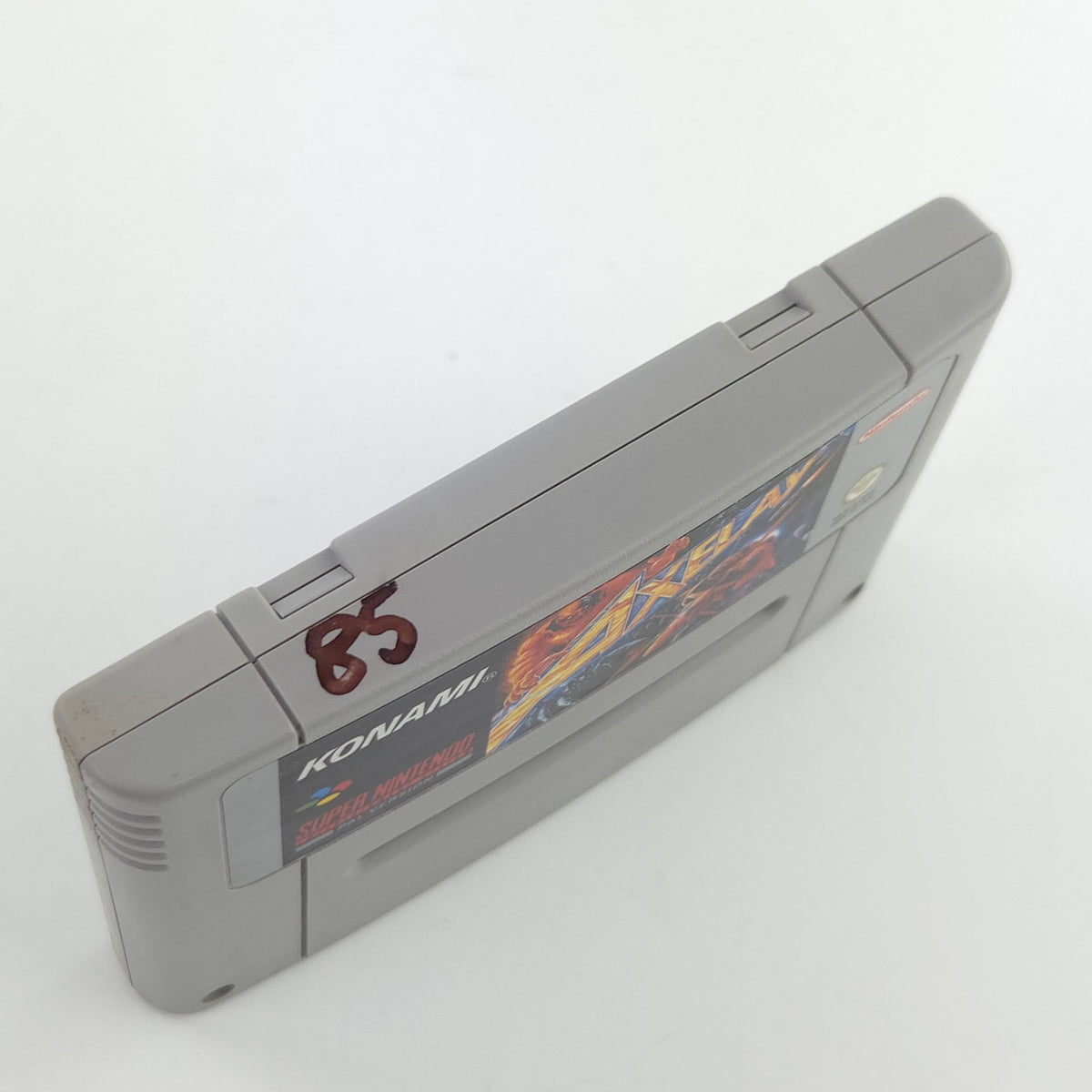 Super Nintendo Spiel Axelay SNES Modul PAL NOE Konami