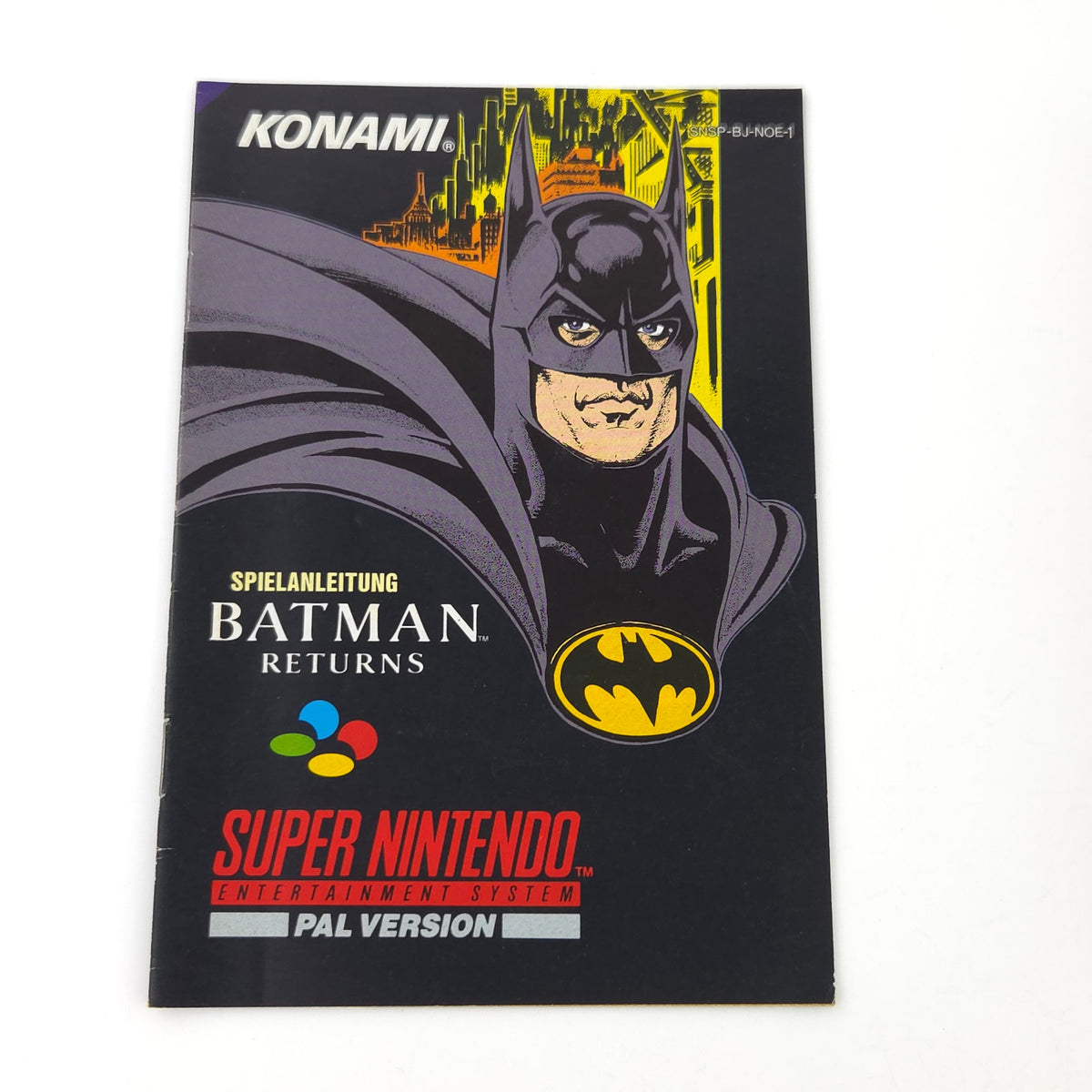 Super Nintendo Spiel Batman Returns OVP PAL DE