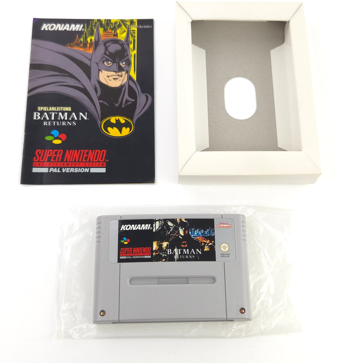 Super Nintendo Spiel Batman Returns OVP PAL DE