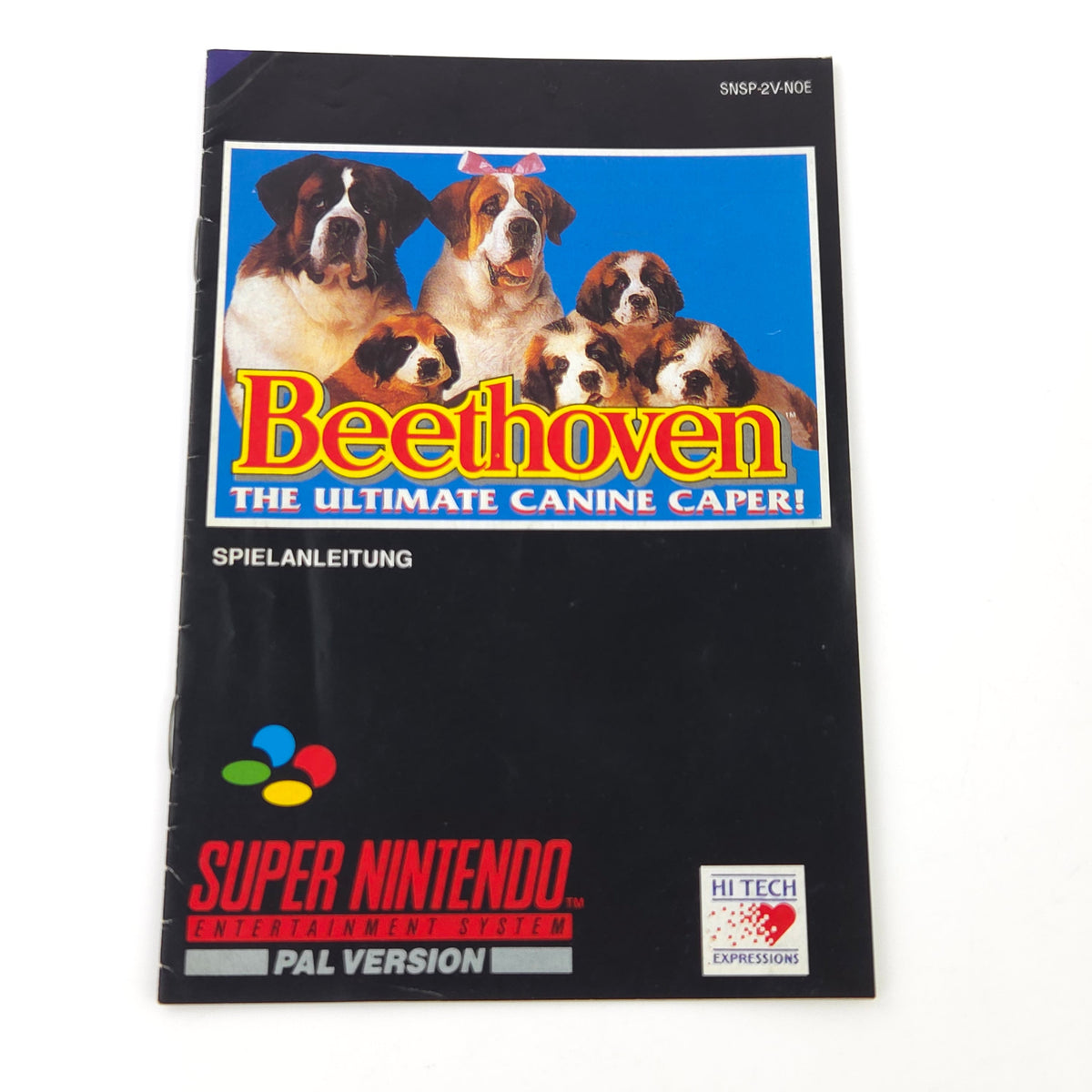 Super Nintendo Spiel Beethoven Ultimate Canine Caper OVP PAL