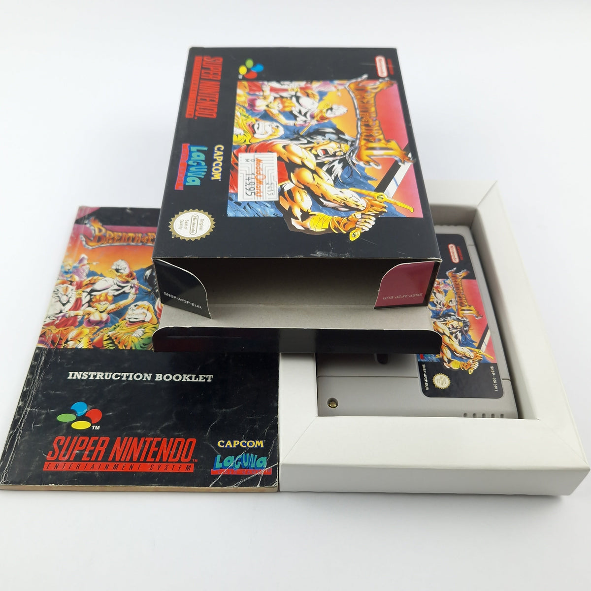 Super Nintendo Spiel – Breath of Fire II Modul OVP PAL