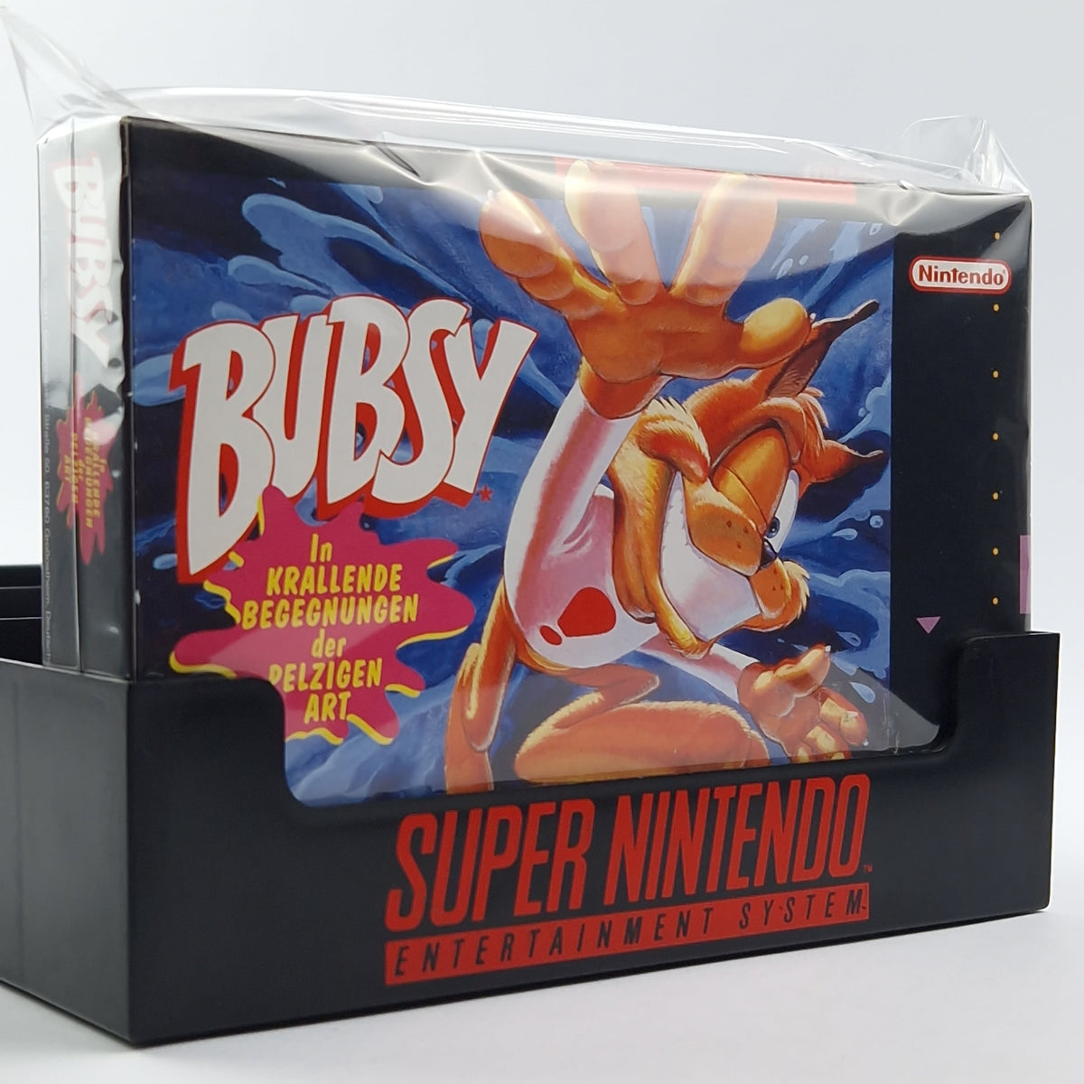 Super Nintendo Spiel – Bubsy OVP CIB PAL NOE SNES