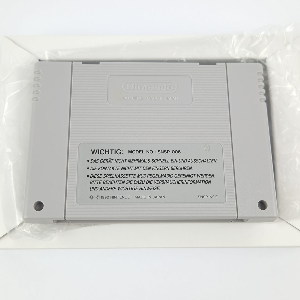 Super Nintendo Spiel – Bugs Bunny Rabbit Rampage OVP CIB