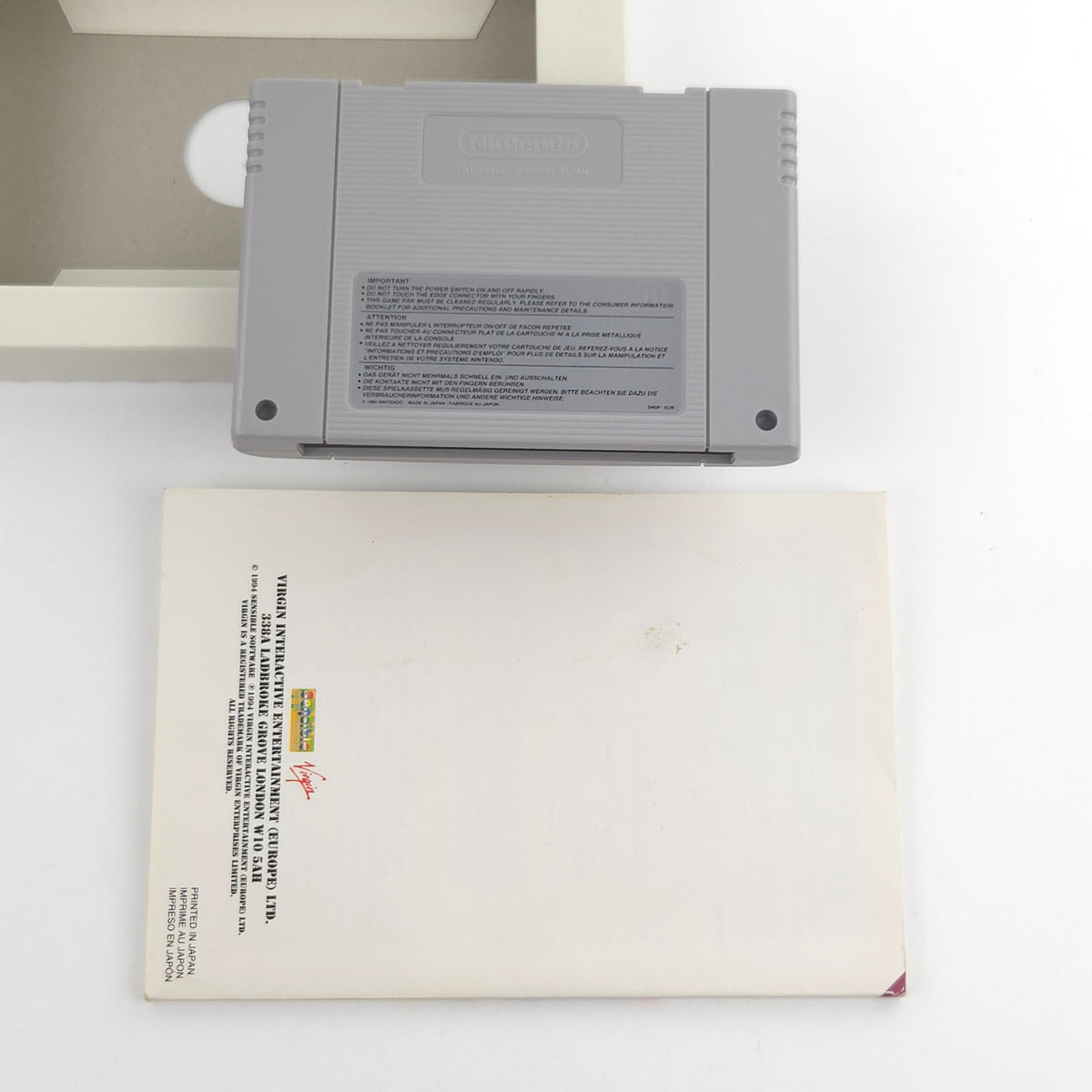 Super Nintendo Spiel – Cannon Fodder (SNES OVP)