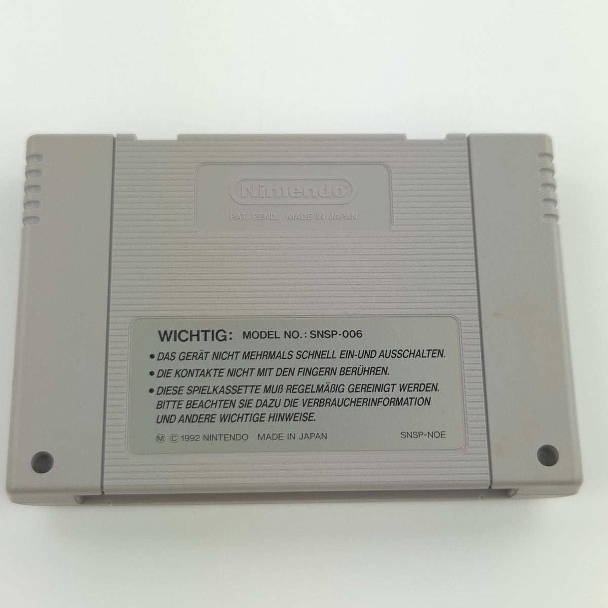 Super Nintendo Spiel – Super Castlevania IV SNES PAL