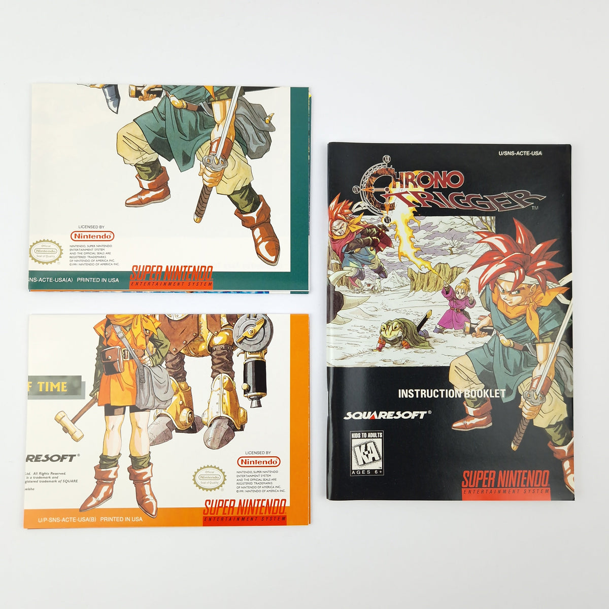 Super Nintendo Spiel – Chrono Trigger OVP Soundtrack SNES