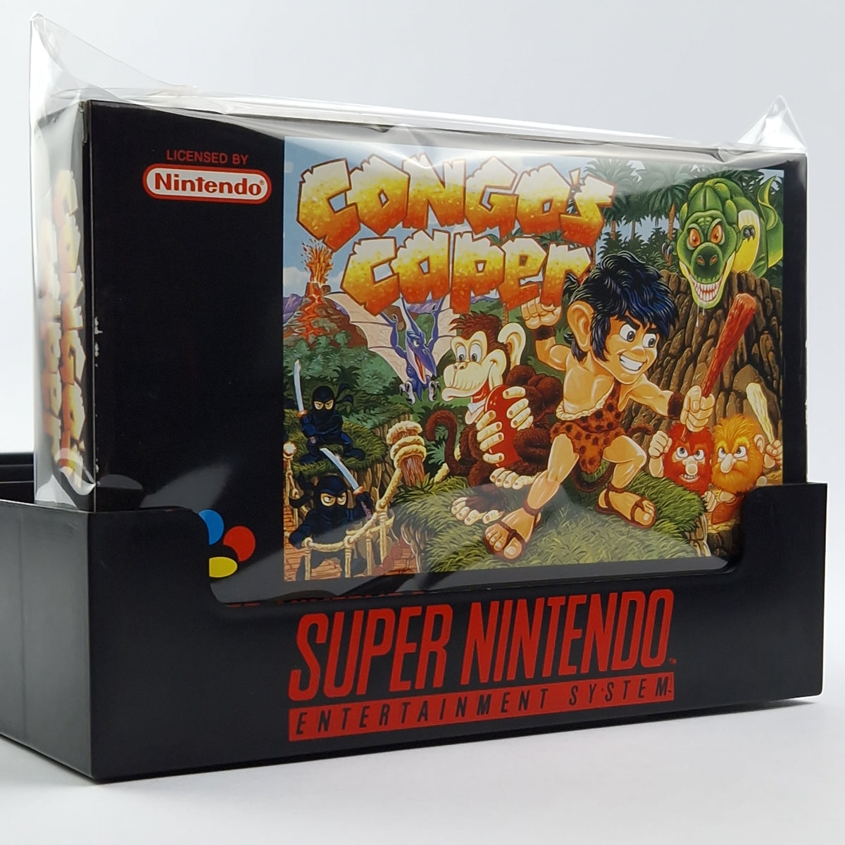 Super Nintendo Spiel – Congos Caper OVP CIB PAL NOE