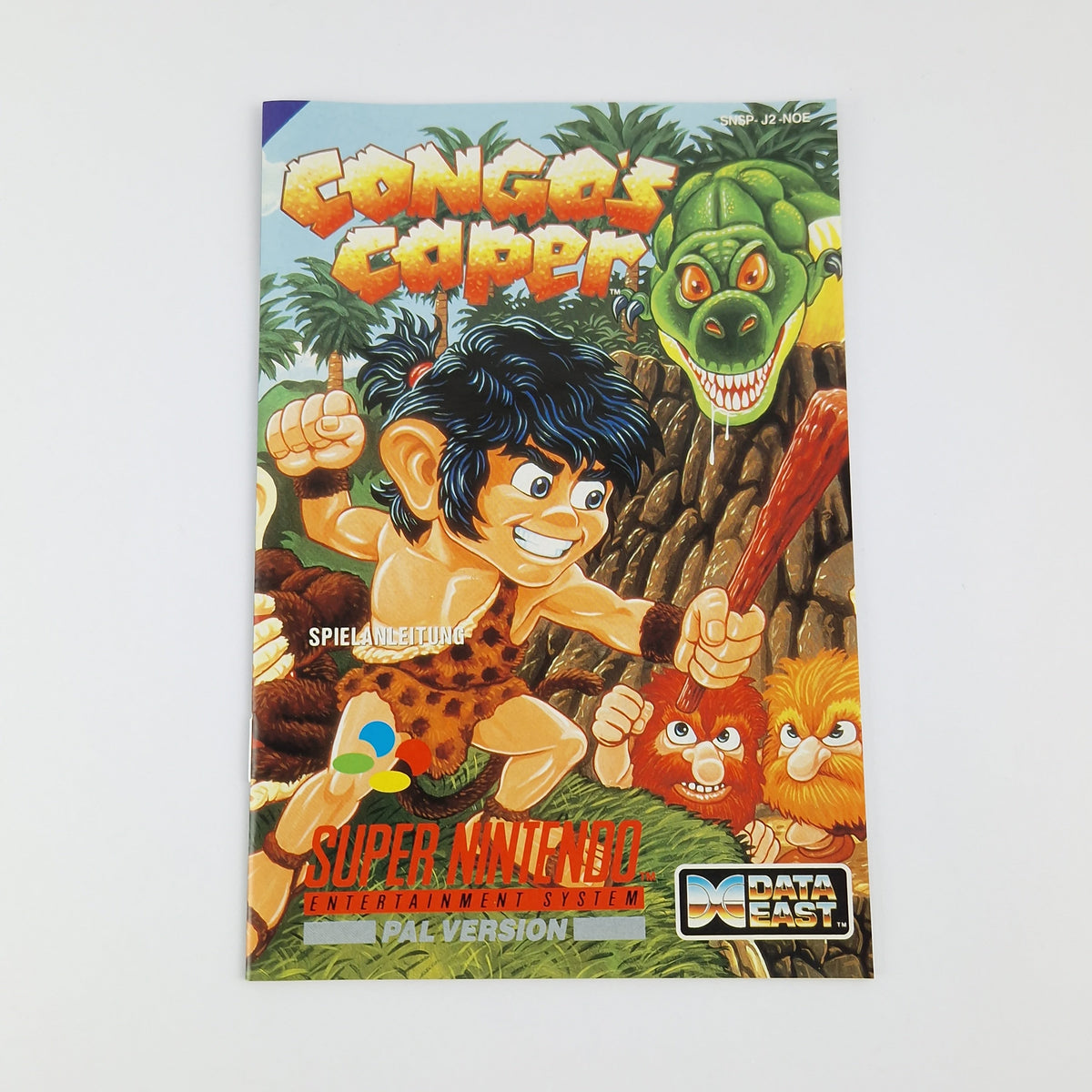 Super Nintendo Spiel – Congos Caper OVP CIB PAL NOE