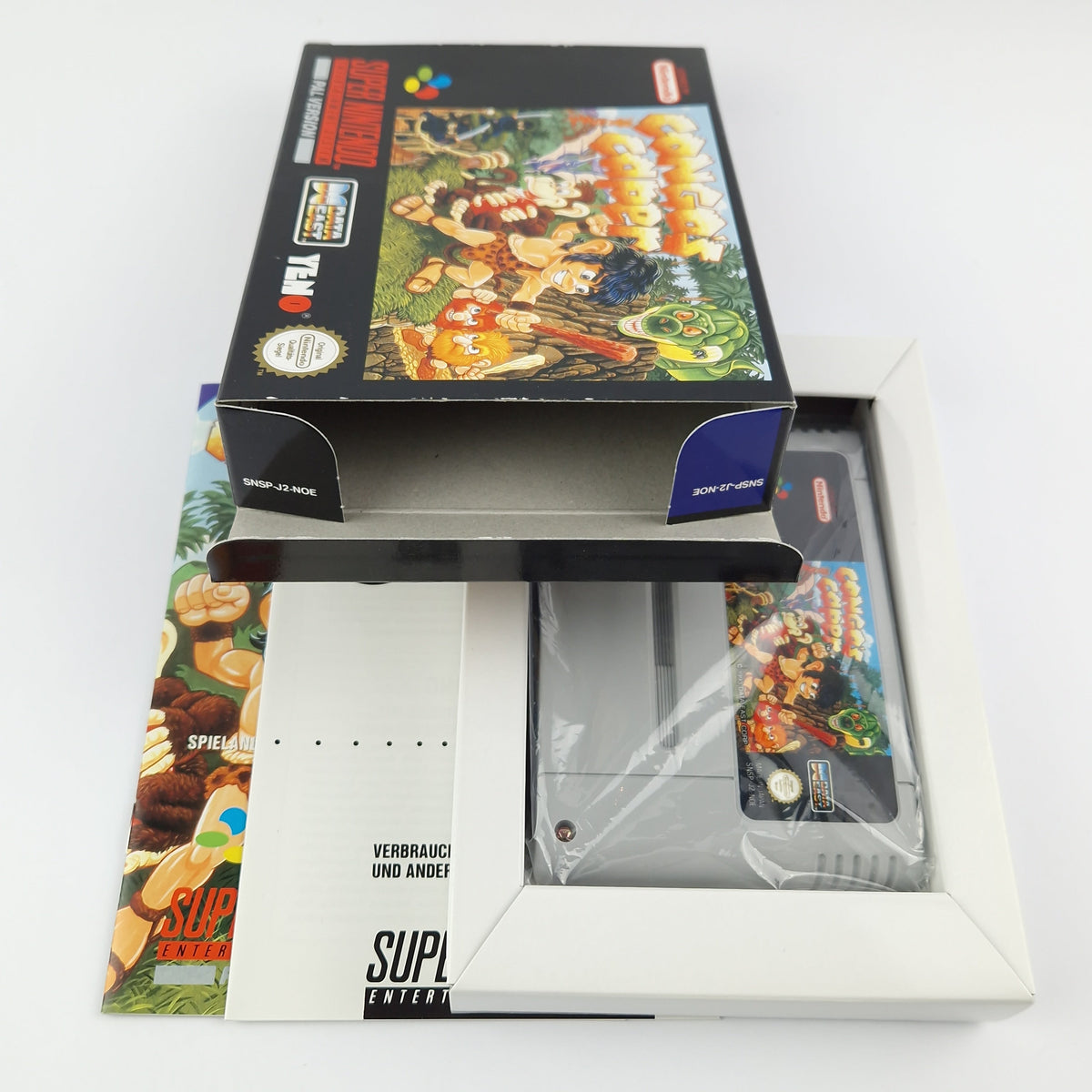 Super Nintendo Spiel – Congos Caper OVP CIB PAL NOE