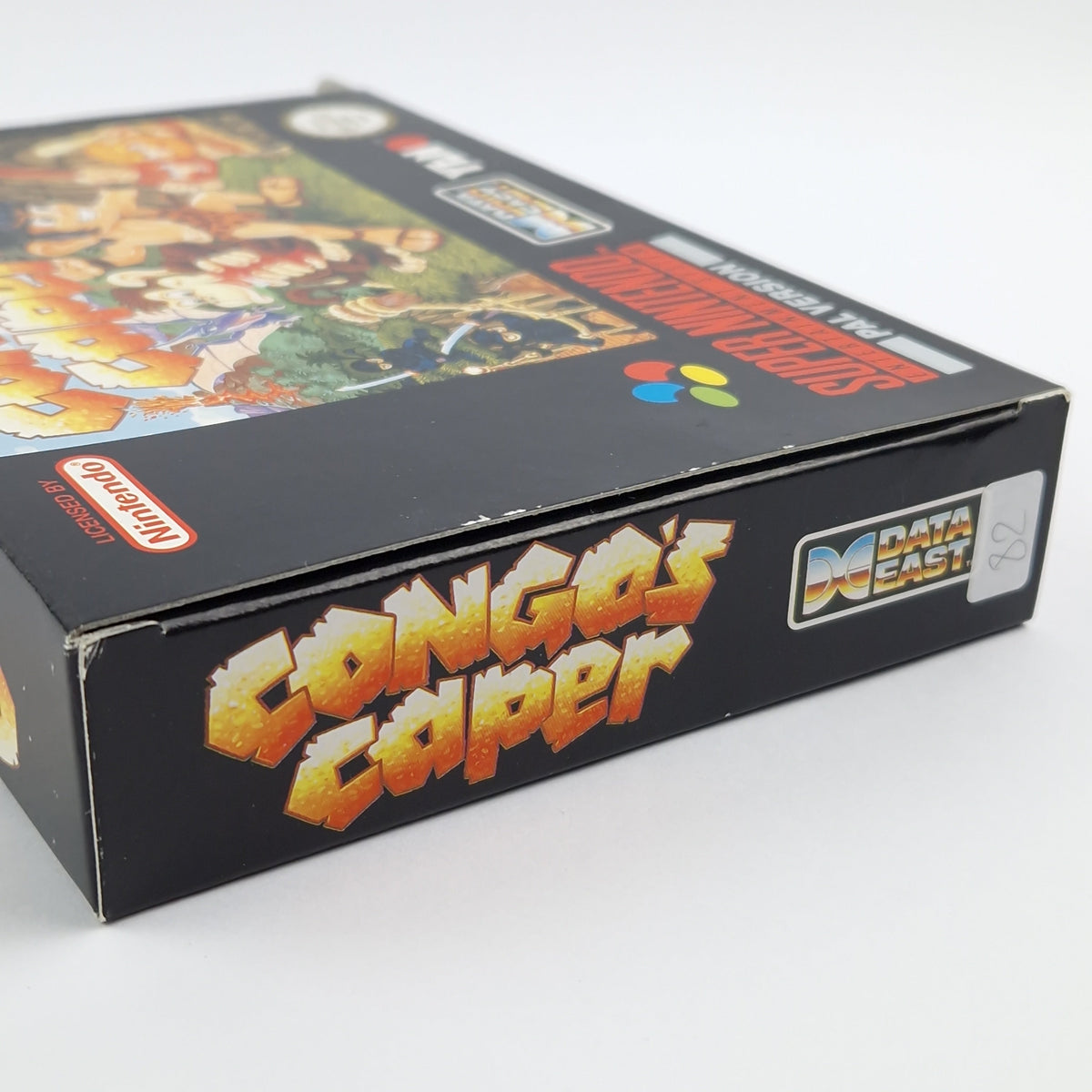 Super Nintendo Spiel – Congos Caper OVP CIB PAL NOE