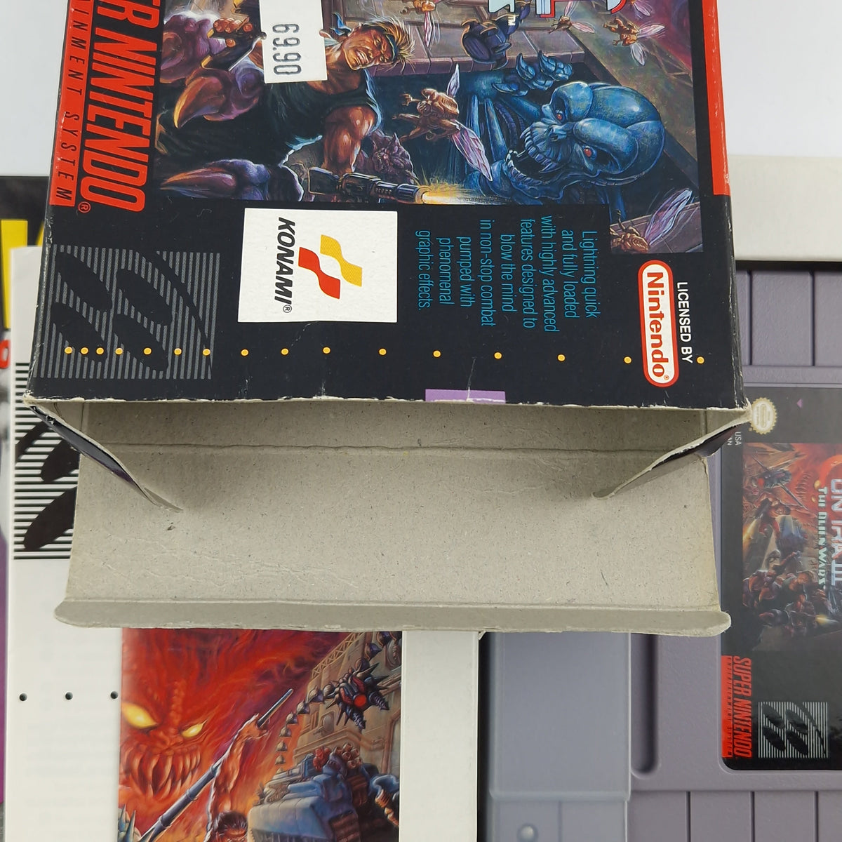 Super Nintendo Spiel: Contra III The Alien Wars - OVP / SNES Game CIB USA