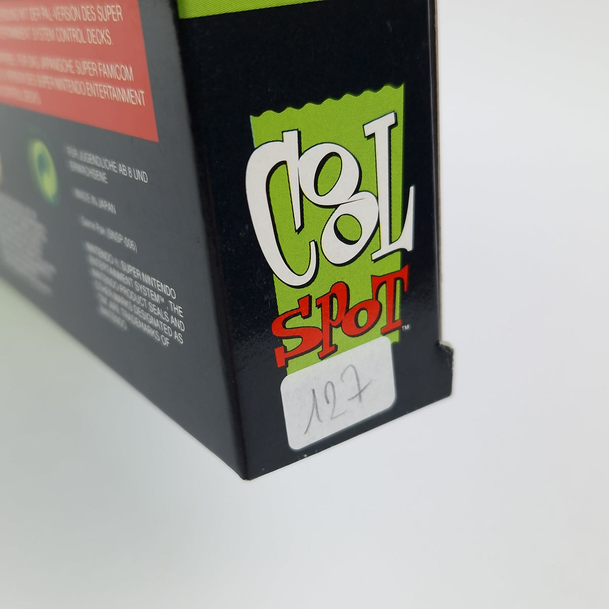 Super Nintendo Spiel – Cool Spot OVP CIB PAL NOE