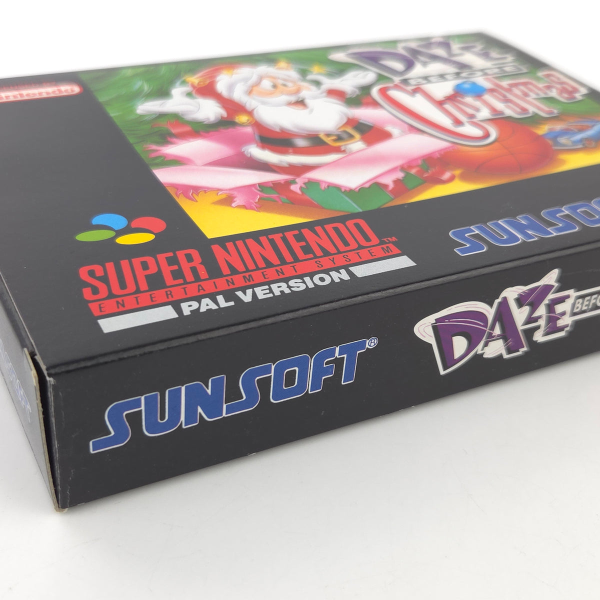 Super Nintendo Spiel DAZE before Christmas OVP PAL