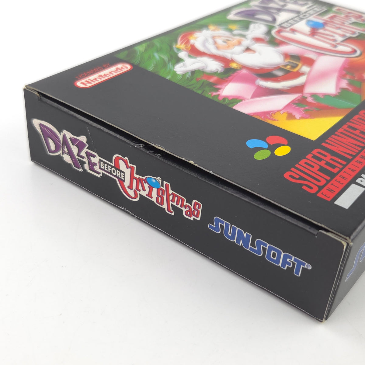 Super Nintendo Spiel DAZE before Christmas OVP PAL