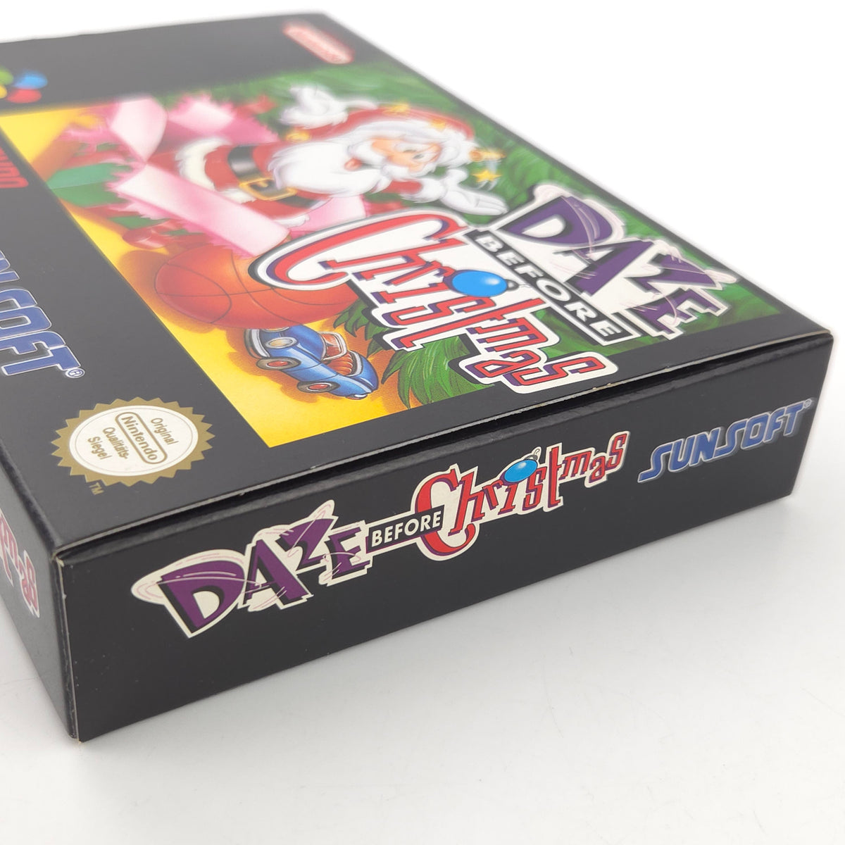 Super Nintendo Spiel DAZE before Christmas OVP PAL