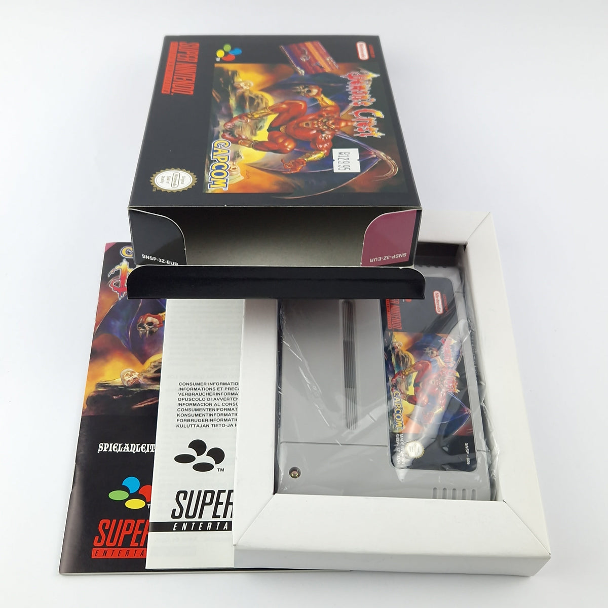 Super Nintendo Spiel – Demons Crest (SNES OVP PAL CIB)
