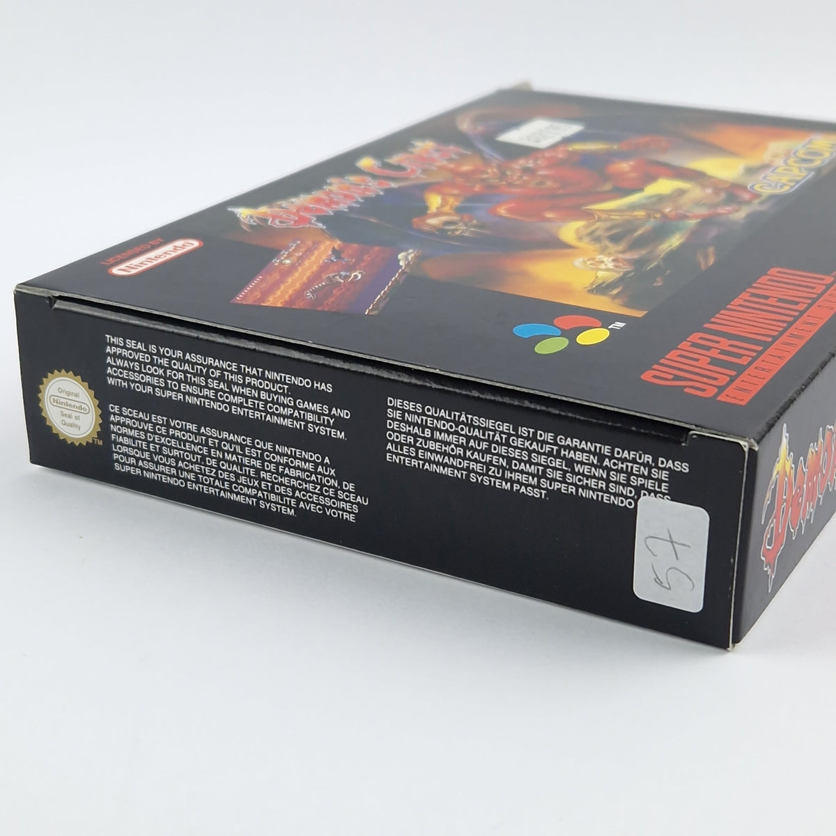 Super Nintendo Spiel – Demons Crest (SNES OVP PAL CIB)