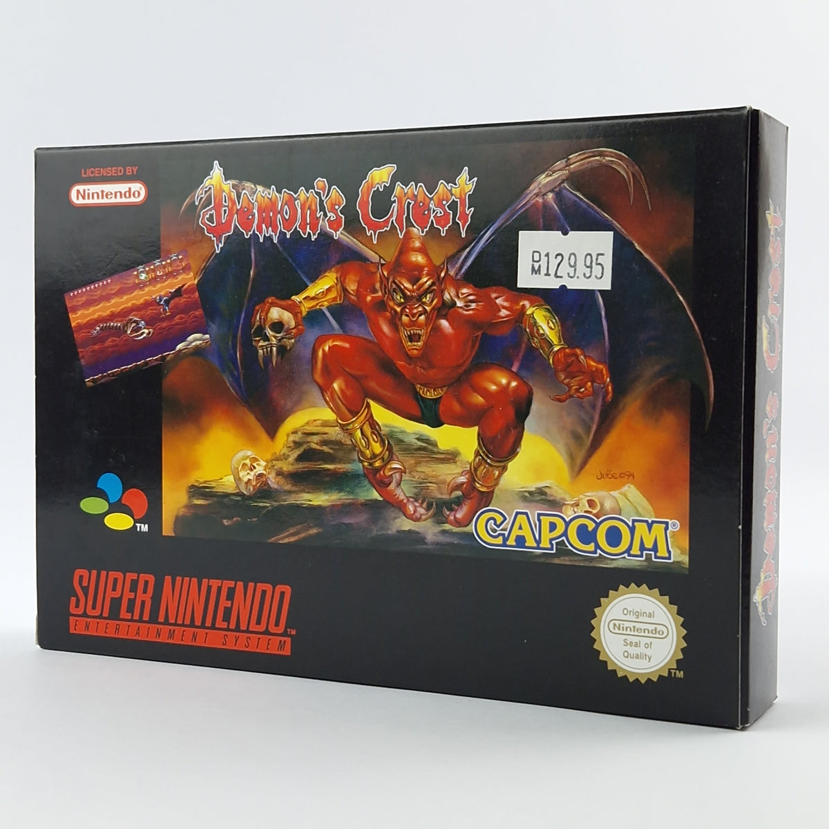Super Nintendo Spiel – Demons Crest (SNES OVP PAL CIB)