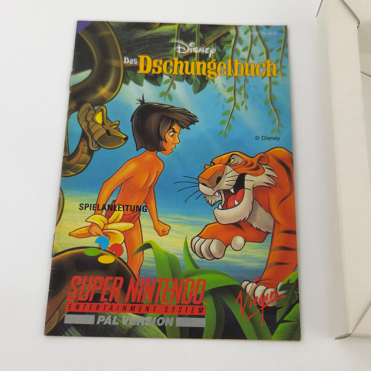 Super Nintendo Spiel Disney Dschungelbuch OVP PAL