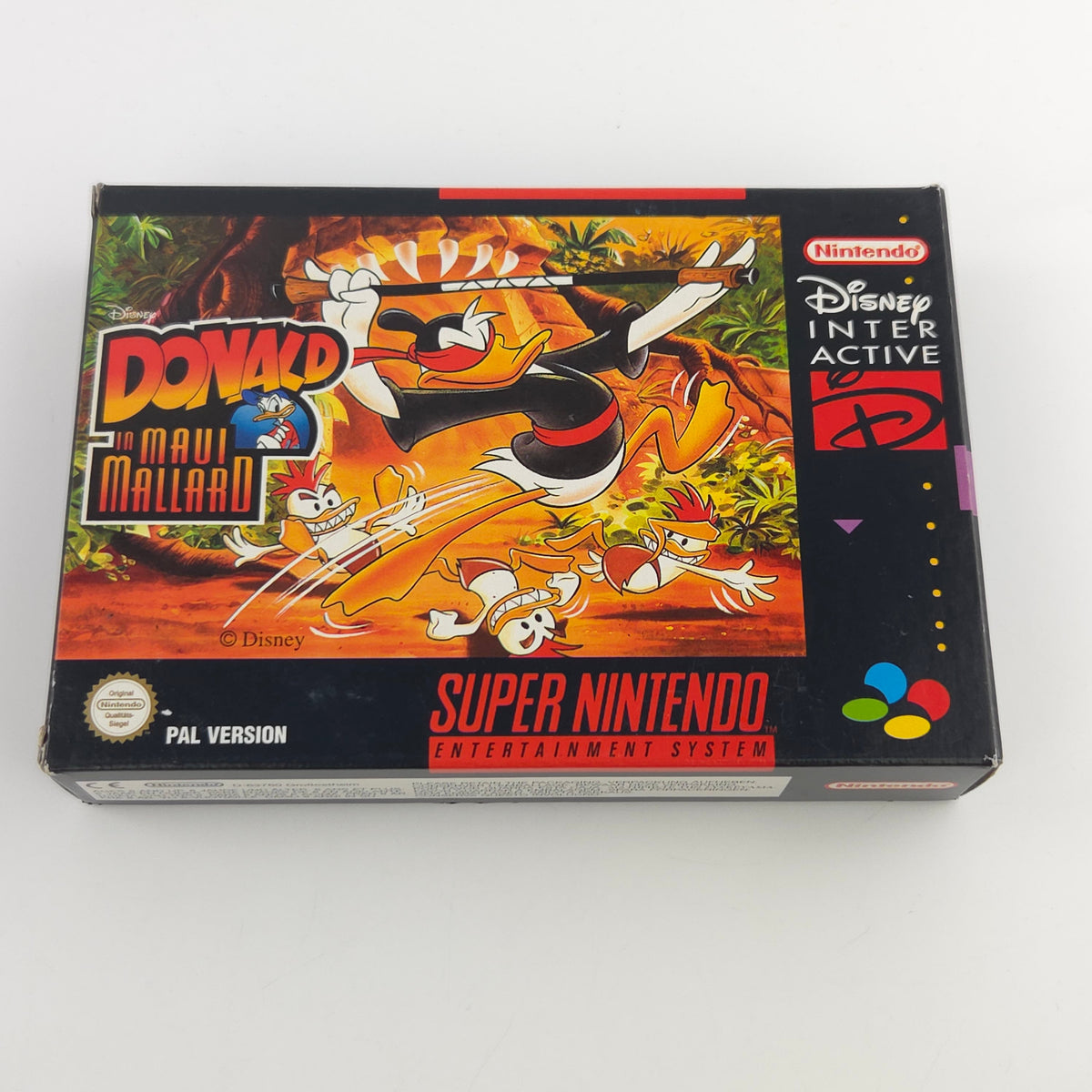 Super Nintendo Spiel – Donald in Maui Mallard SNES OVP PAL