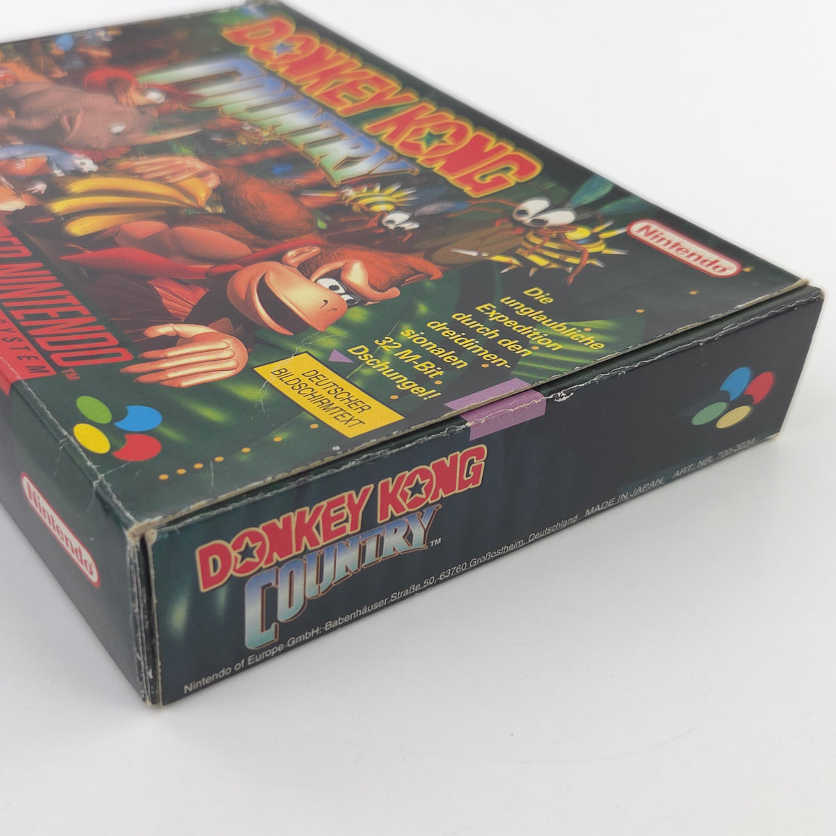 Super Nintendo Spiel – Donkey Kong Country 1 (SNES)