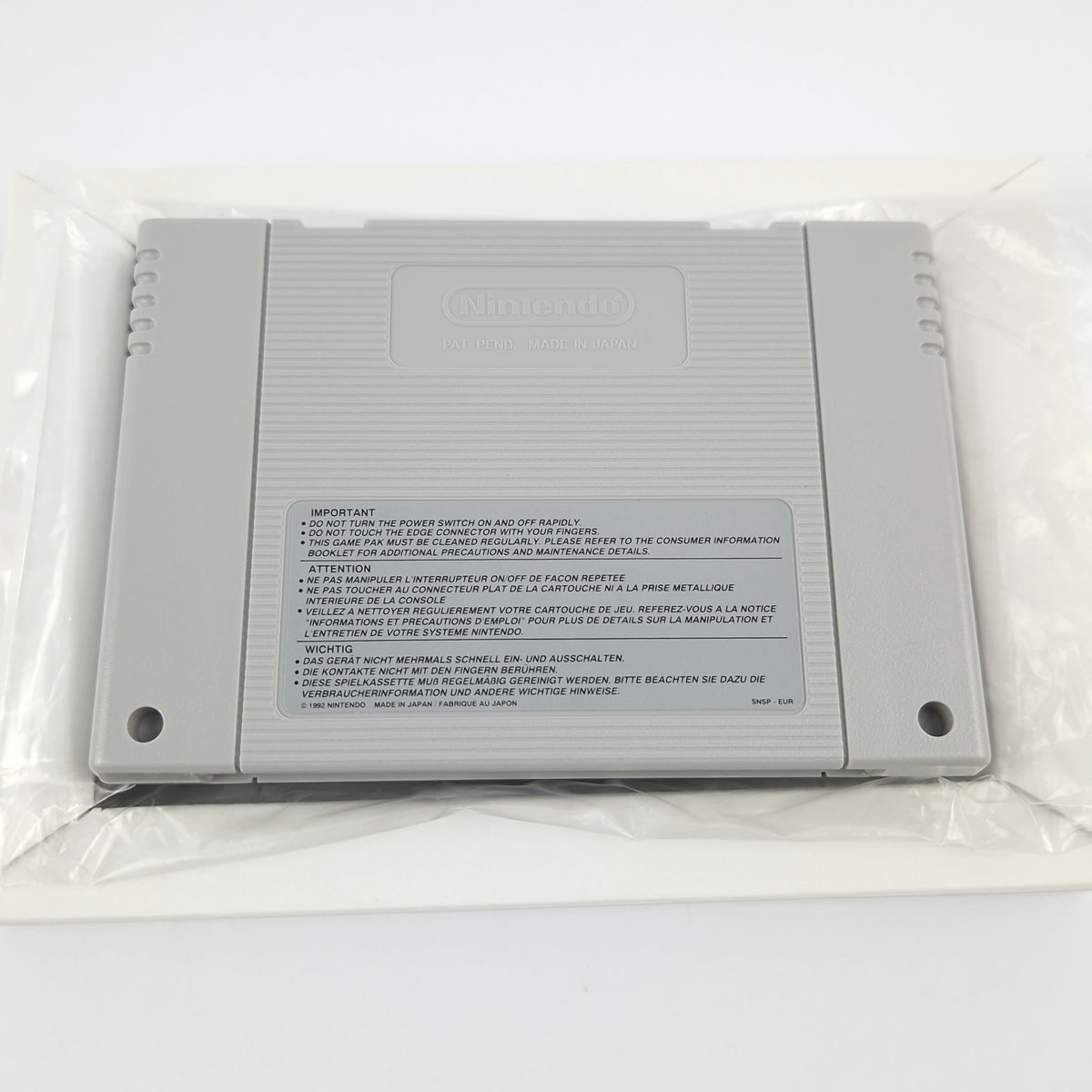 Super Nintendo Spiel – Earth Worm Jim OVP PAL CIB