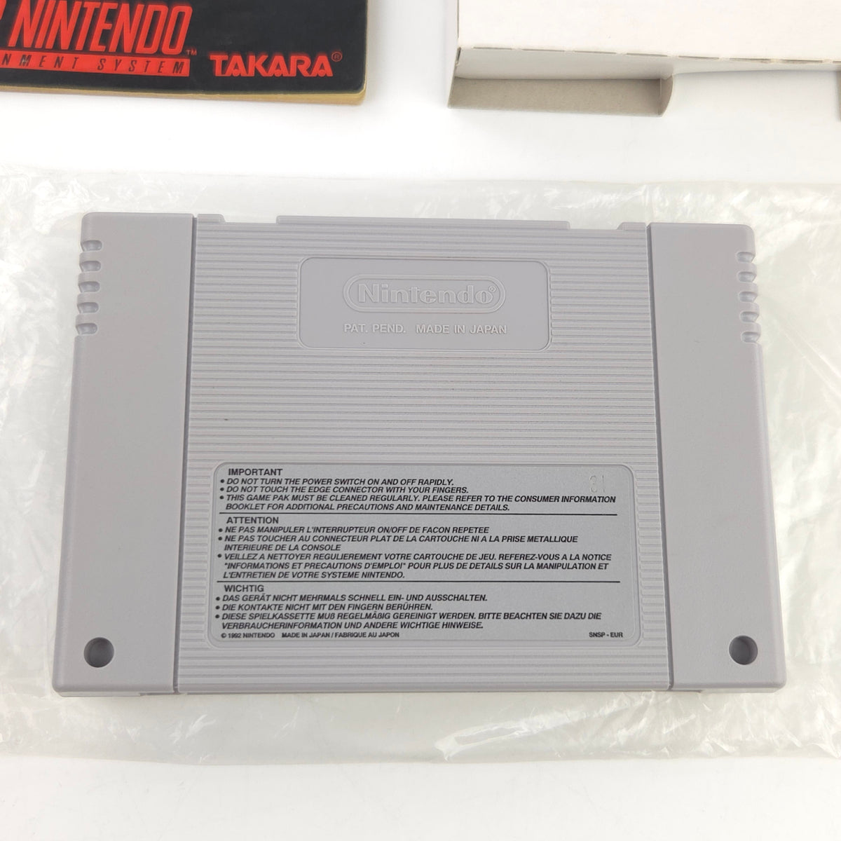 Super Nintendo Spiel Fatal Fury 2 OVP PAL CIB