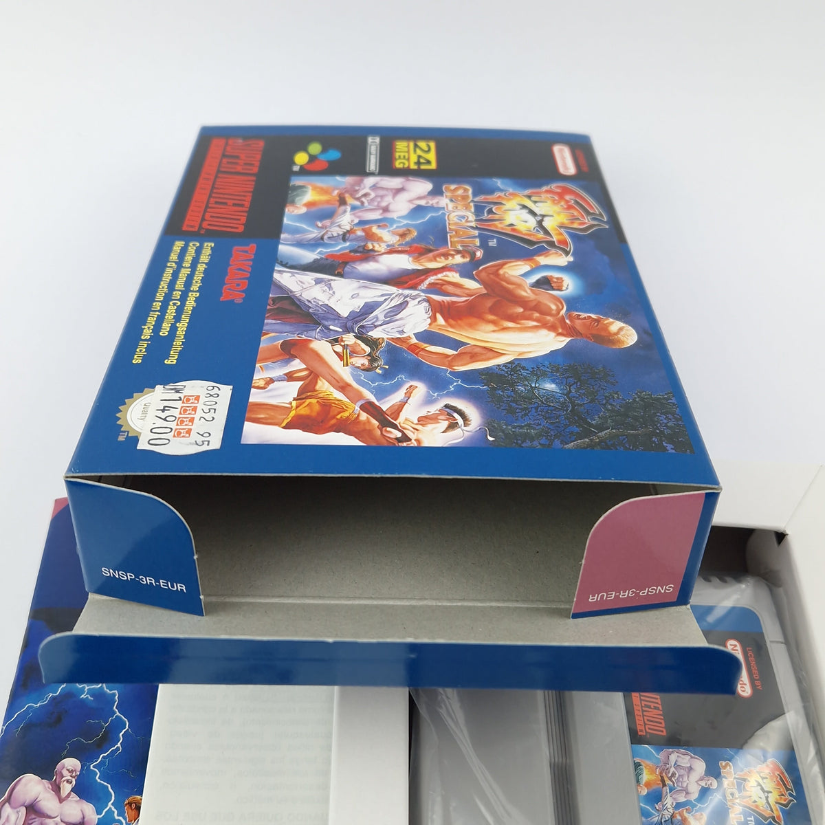 Super Nintendo Spiel – Fatal Fury Special OVP PAL CIB