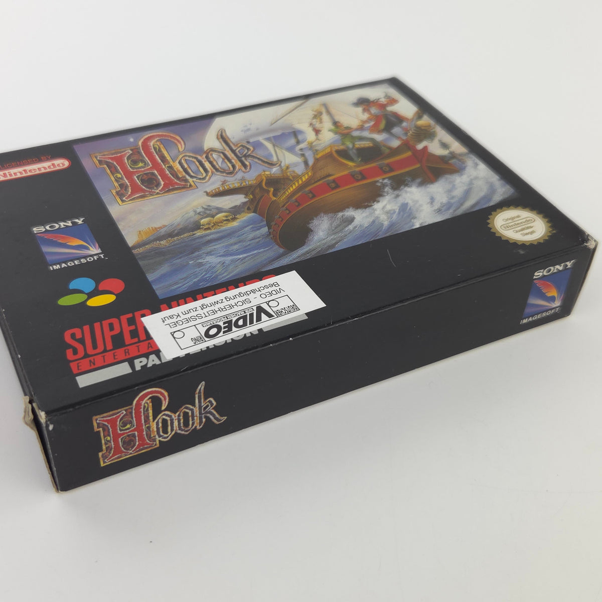 Super Nintendo Spiel Hook SNES Komplett OVP PAL NOE